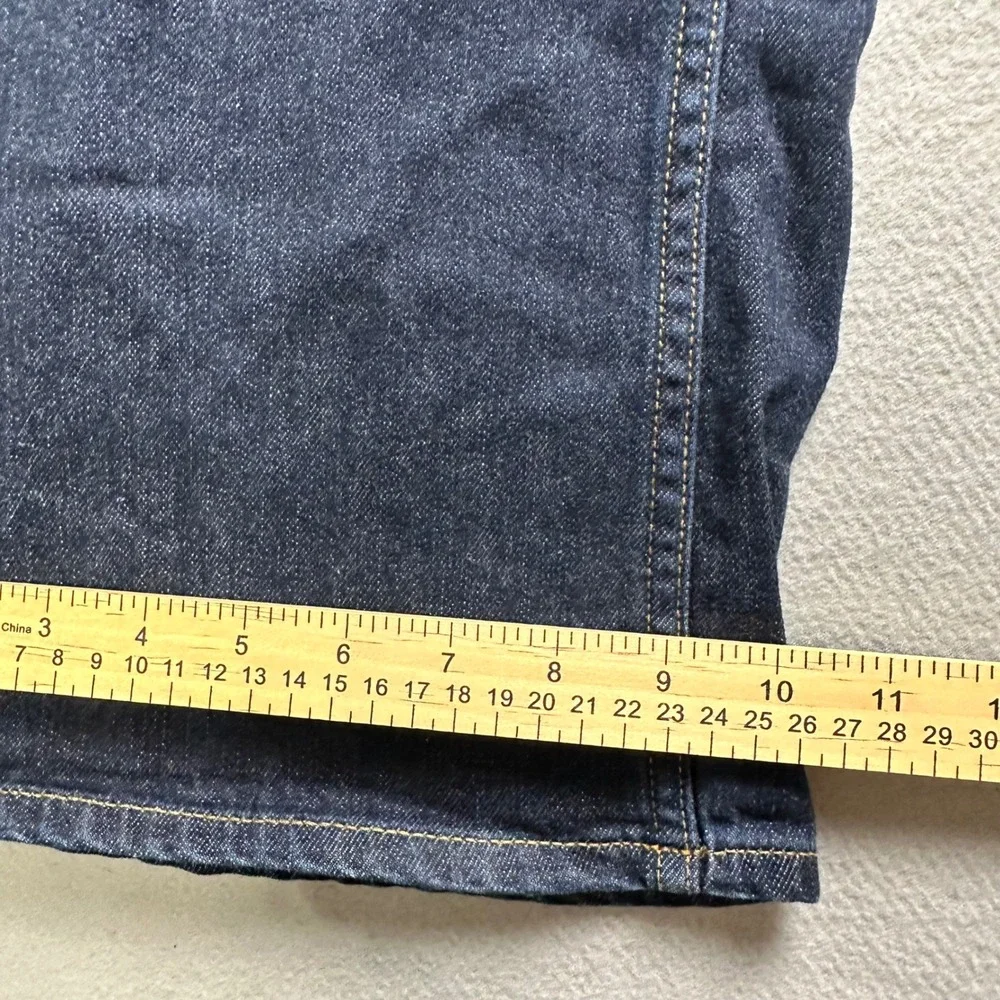Banana Republic Jeans Mens 38x34 Dark Wash Blue Bootcut Stretch Denim Pants